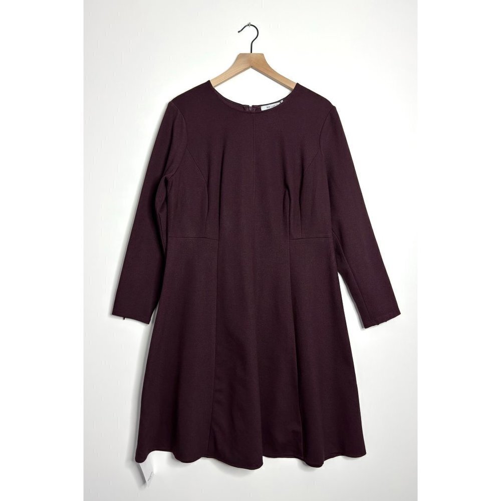 MM LAFLEUR The Ellis Dress Textured Ponte size +1 NEW